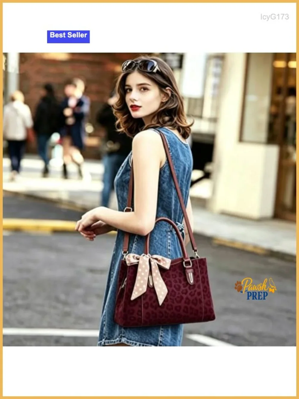 Satchel Purse 3 Compartment Faux Leather Hobo Handbag Detachable Strap Work